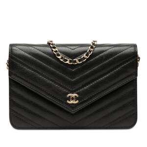 Chanel Envelope Wallet On Chain Chevron #256552C28B